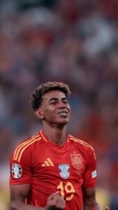 Lamine Yamal Barcelona football player